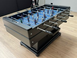 Futbolín Cordoba Negro con Luz LED