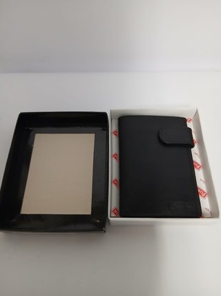 Cartera Pizana Piel Negra Elegante