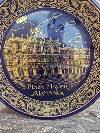 Plato decorativo Plaza Mayor Salamanca
