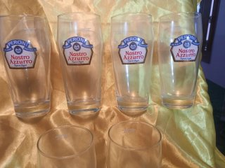 Bicchieri Peroni Nastro Azzurro