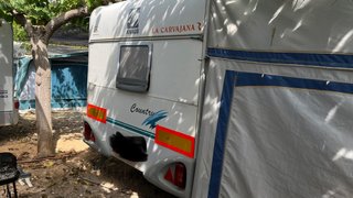 CARAVANA KNAUS en CAMPING PLATJA VILANOVA