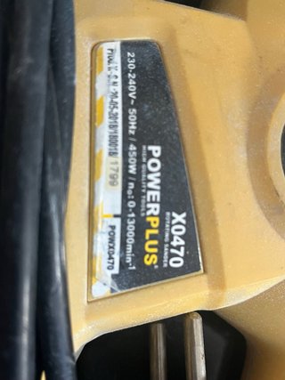 Lijadora Powerplus X0470