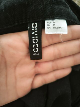 Vestido peto vaquero negro