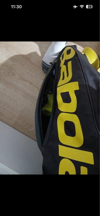 Raquetero Babolat Aero Negro y Amarillo