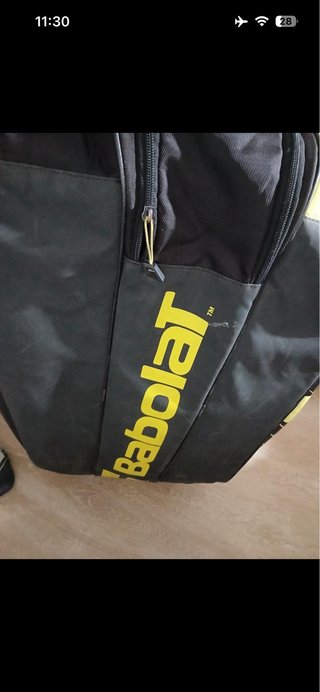 Raquetero Babolat Aero Negro y Amarillo