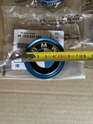 Calota BMW Azul 56mm