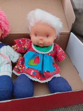 Muñecos de peluche vintage