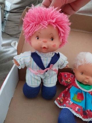 Muñecos de peluche vintage