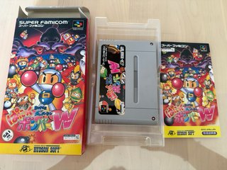 Super Famicom Bomberman Panic Bomber W JAP