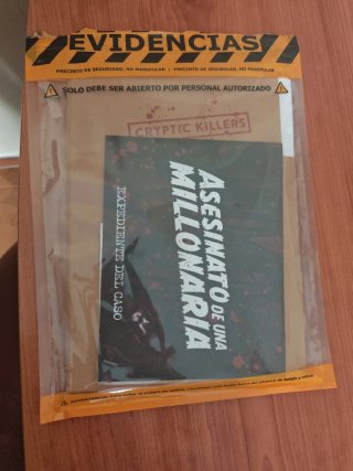 Juego de misterio Cryptic Killers