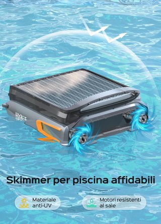 WYBOT F1 Skimmer Limpia Piscina Solar NUEVO