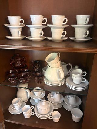 Juego de café Bidasoa de porcelana