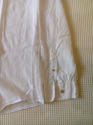 Camisa Springfield Lino Blanca Talla M