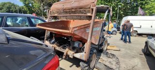 Dumper Ausa Volquete Hidráulico a Restaurar