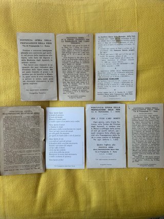 13 Santini Opera Propagazione Fede