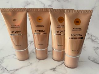 Lote 4 bases maquillaje Deliplus Hydra