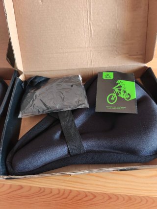 Dos Fundas sillín bici negra