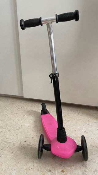 Patinete 3 Ruedas Oxelo Rosa
