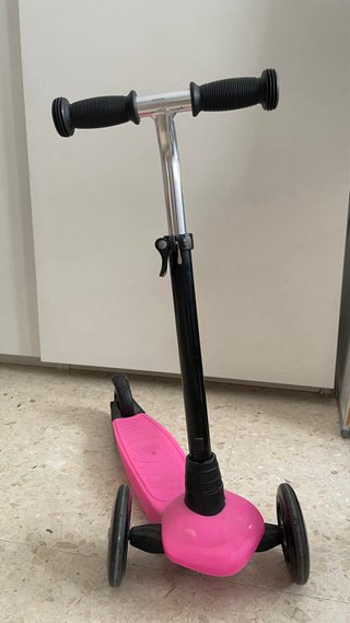 Patinete 3 Ruedas Oxelo Rosa