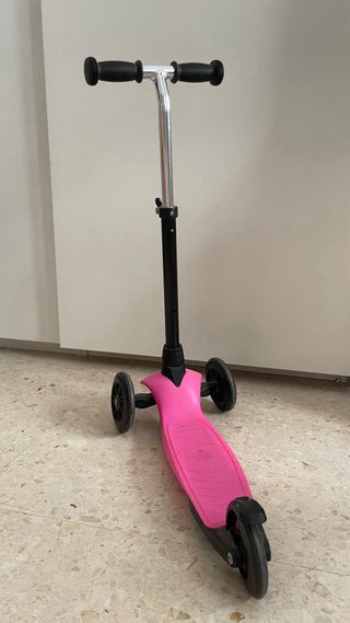Patinete 3 Ruedas Oxelo Rosa