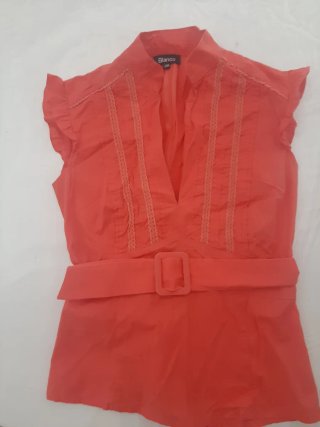 Lote 3 camisas sin mangas Blanco T36/38