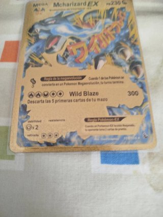 Carta Pokémon Mega Charizard EX