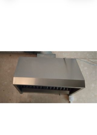 Campana extractora de acero inoxidable