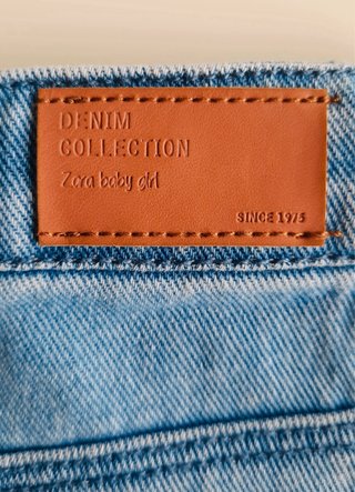 Falda vaquera Zara niña Talla XS/34
