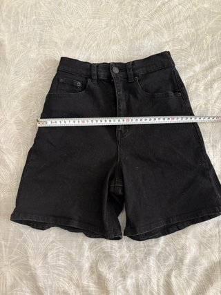 Pull&Bear Shorts Negros Talla 32