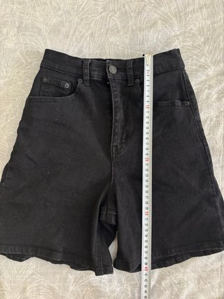 Pull&Bear Shorts Negros Talla 32