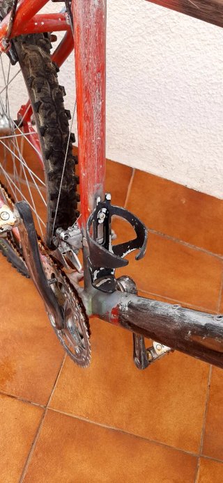 Bicicleta Rockrider MTB Roja