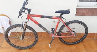Bicicleta Rockrider MTB Roja