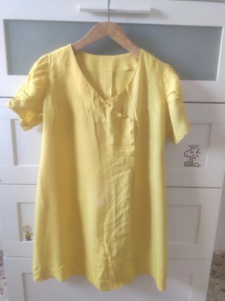 Vestido Vintage Amarillo