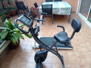 Bicicleta Estática Negra