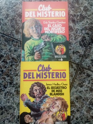 Lote 13 libros Club del misterio