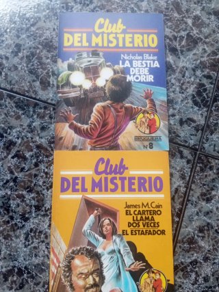 Lote 13 libros Club del misterio