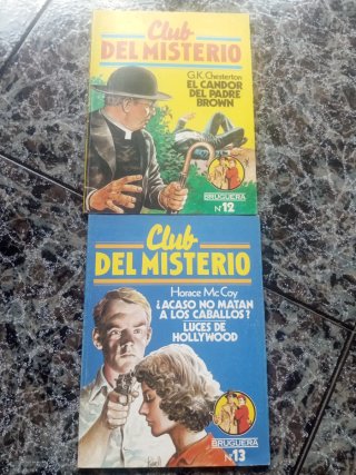 Lote 13 libros Club del misterio