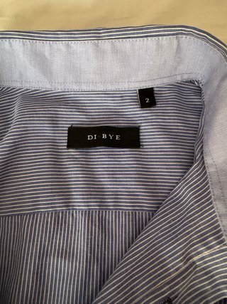 Camisa DY BYE rayas azul Talla L