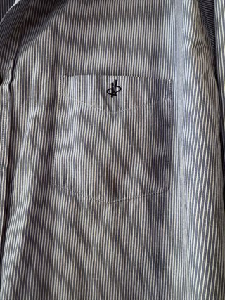 Camisa DY BYE rayas azul Talla L