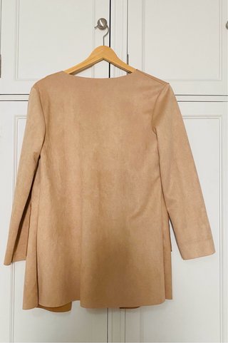Chaqueta Beige Mujer