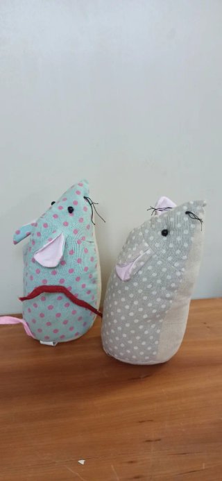 2 Sujeta Puertas Ratones Corazón