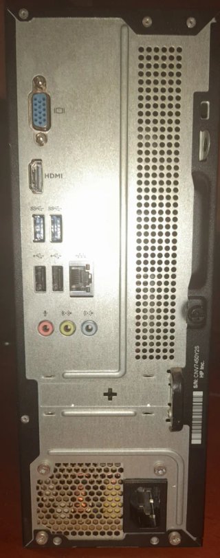 Torre HP i3 6100T Windows 10