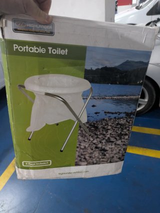 Inodoro Portátil Plegable Highlander
