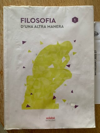 Libro filosofía d’una altra manera