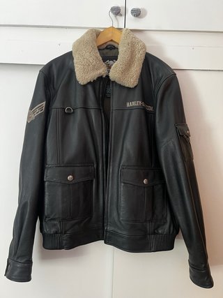 Chaqueta Piel Harley-Davidson Negra