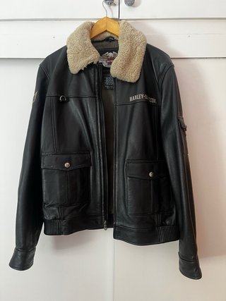 Chaqueta Piel Harley-Davidson Negra