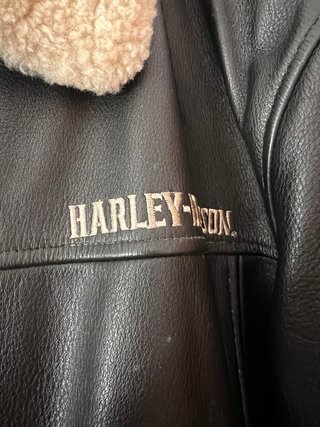 Chaqueta Piel Harley-Davidson Negra
