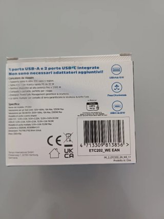 Energizer Adattatore Mondiale Caricabatterie
