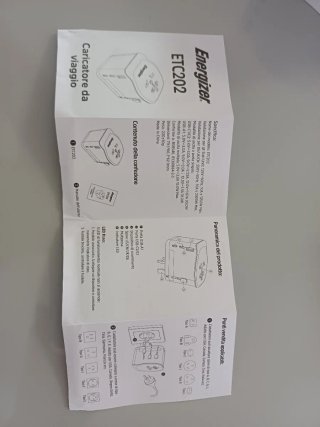 Energizer Adattatore Mondiale Caricabatterie