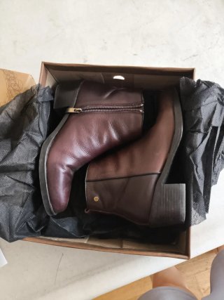Botines marrones de piel